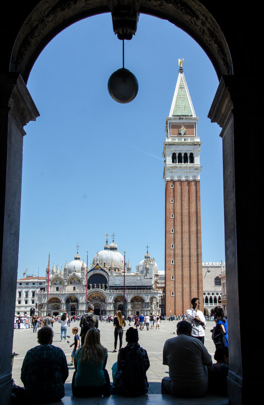 Вид на площадь Сан-Марко в Венеции - Наталия Л.