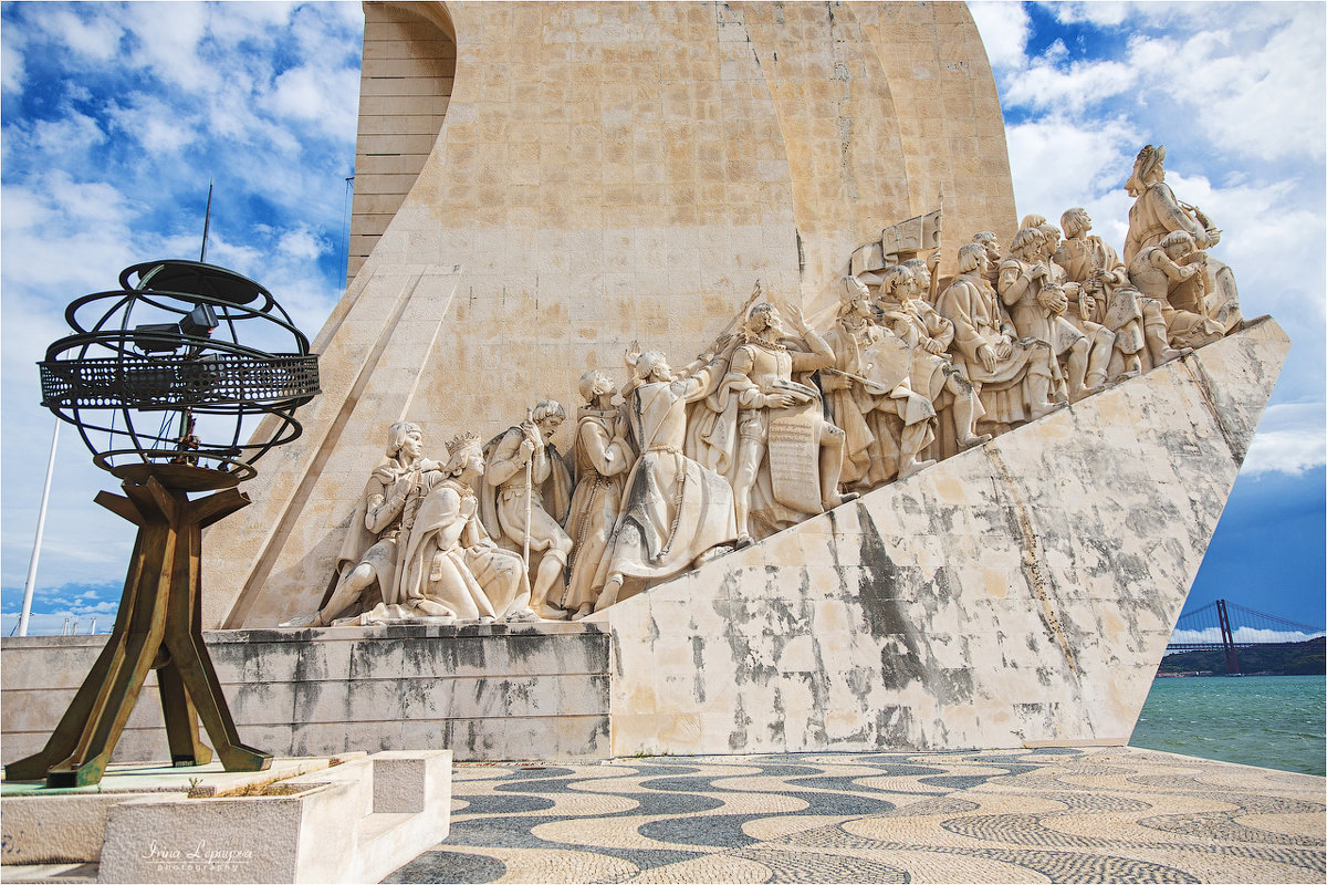 Памятник первооткрывателям в Лиссабоне - Ирина Лепнёва