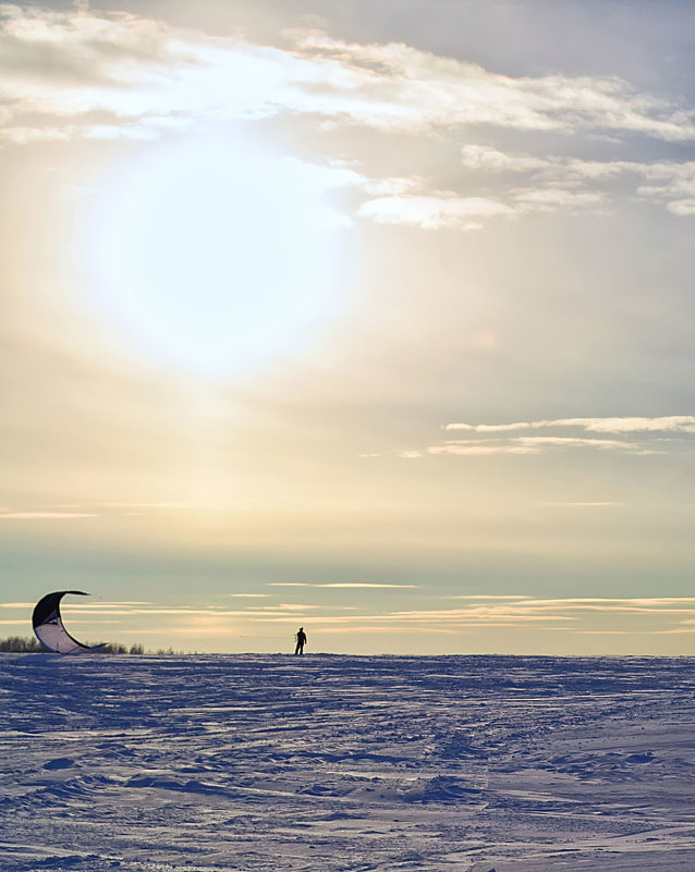 Snowkiting. Kemerovo. Siberia. - Александр 