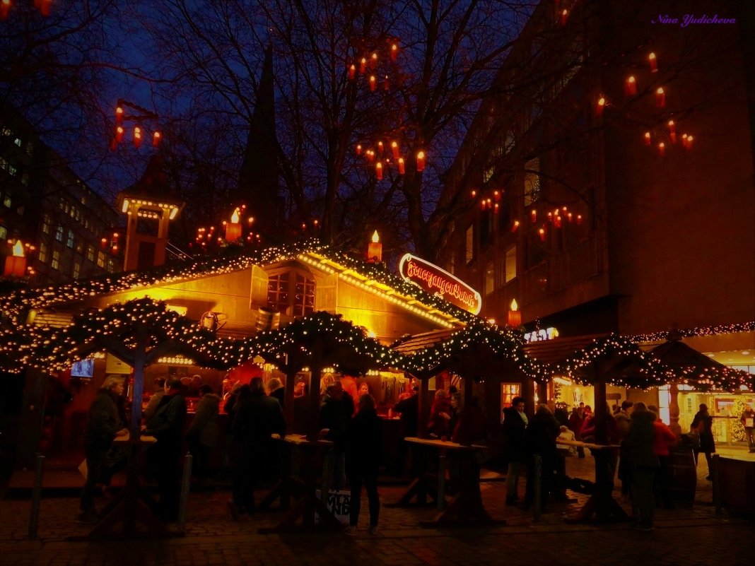 Hamburger Weihnachtsmarkt - Nina Yudicheva