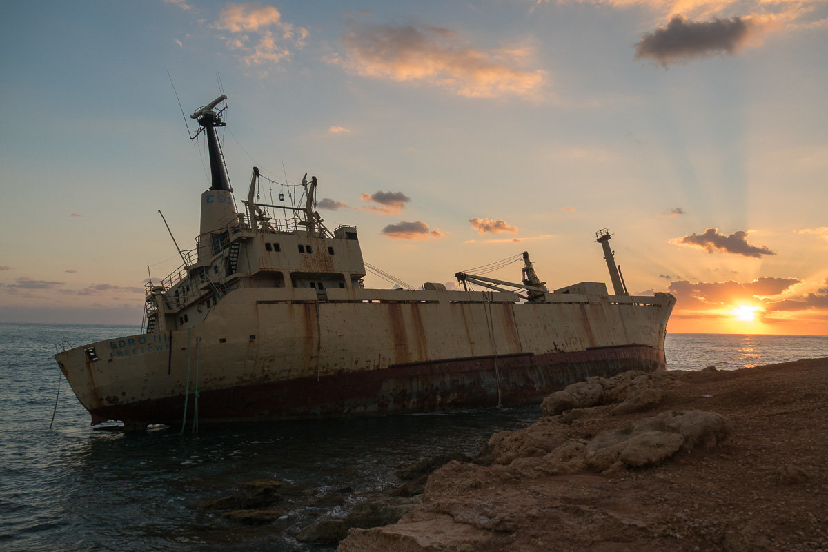 Корабль The Edro III Shipwreck - Zhenia Lisin