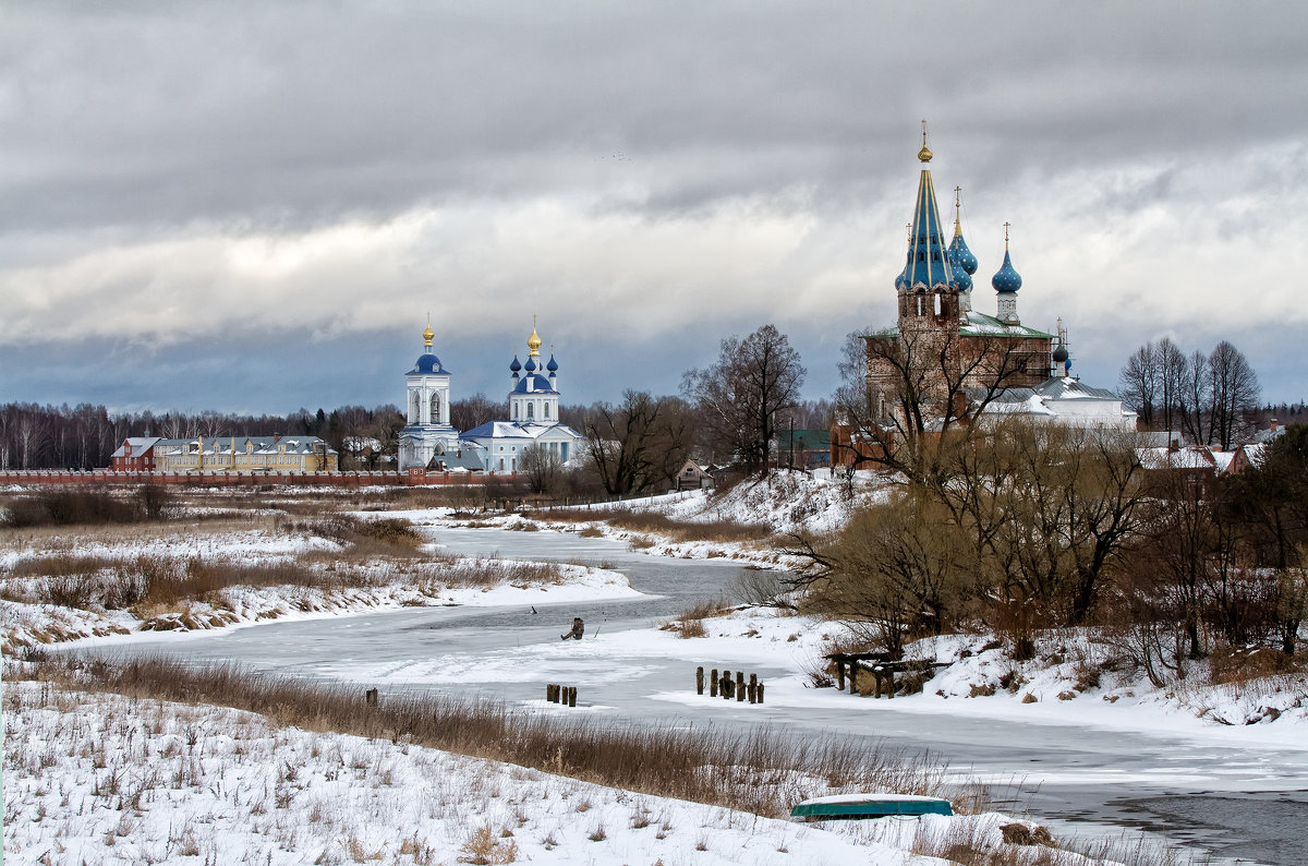 Село Дунилово Ивановская область зима