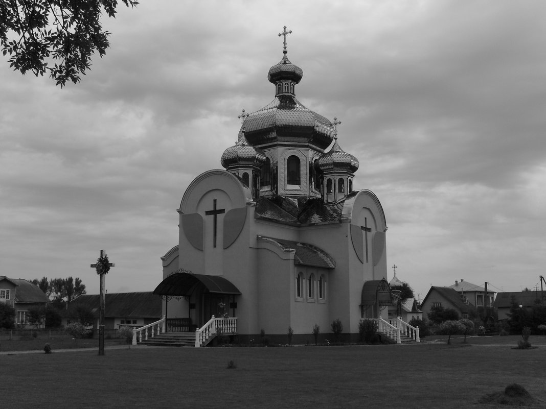 Православный   храм  в   Одаях - Андрей  Васильевич Коляскин