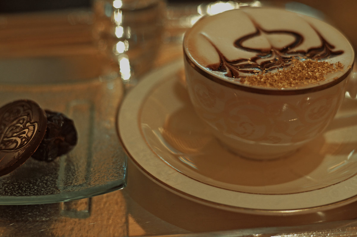 “Кофе с золотом.”Emirates Palace.. - Валентина Лазаренко