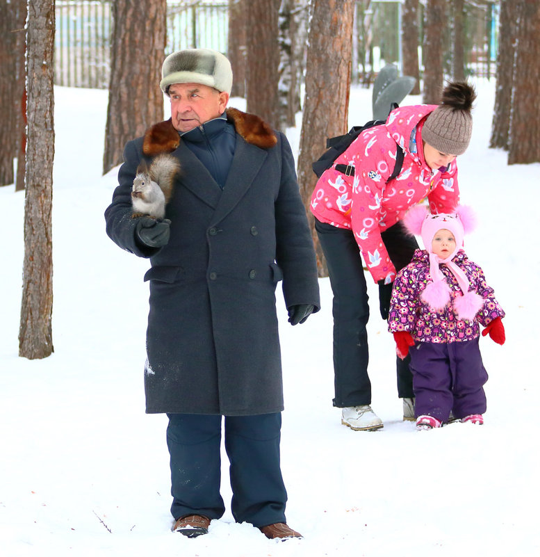 Зимой в парке - Сергей Кухаренко