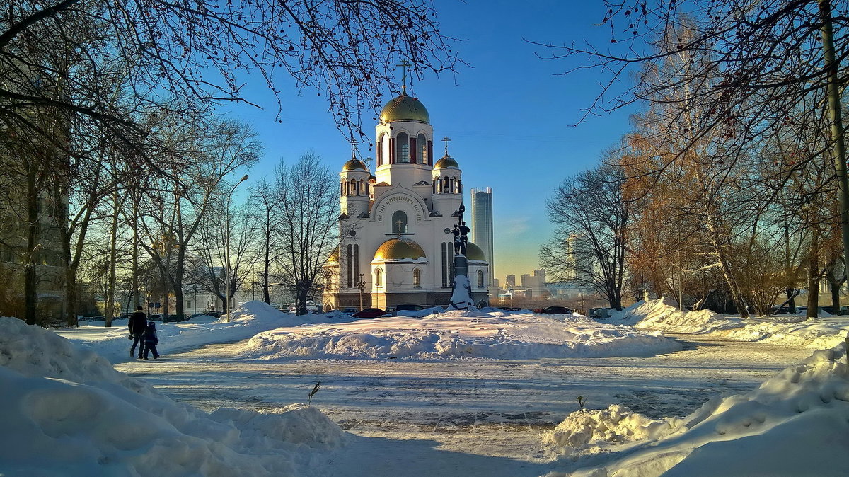 Храм-на-Крови. Вид с Вознесенской горки. - Пётр Сесекин