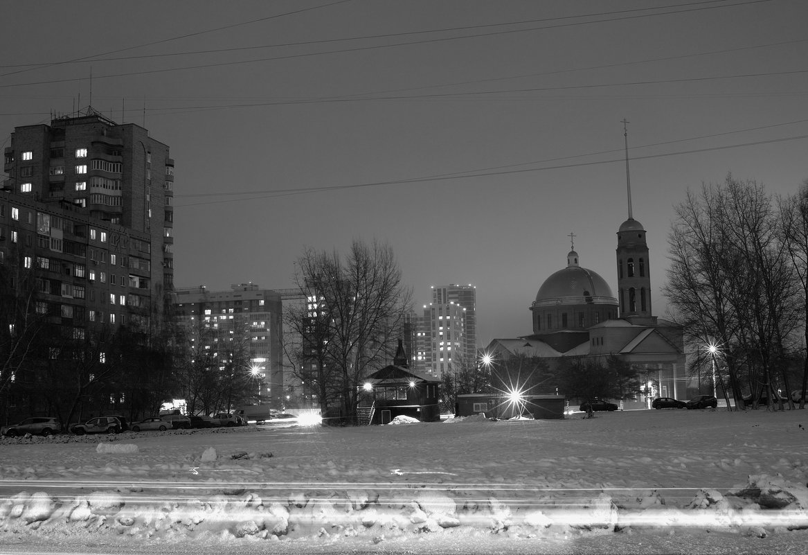 церкви города у - Илья Ильин