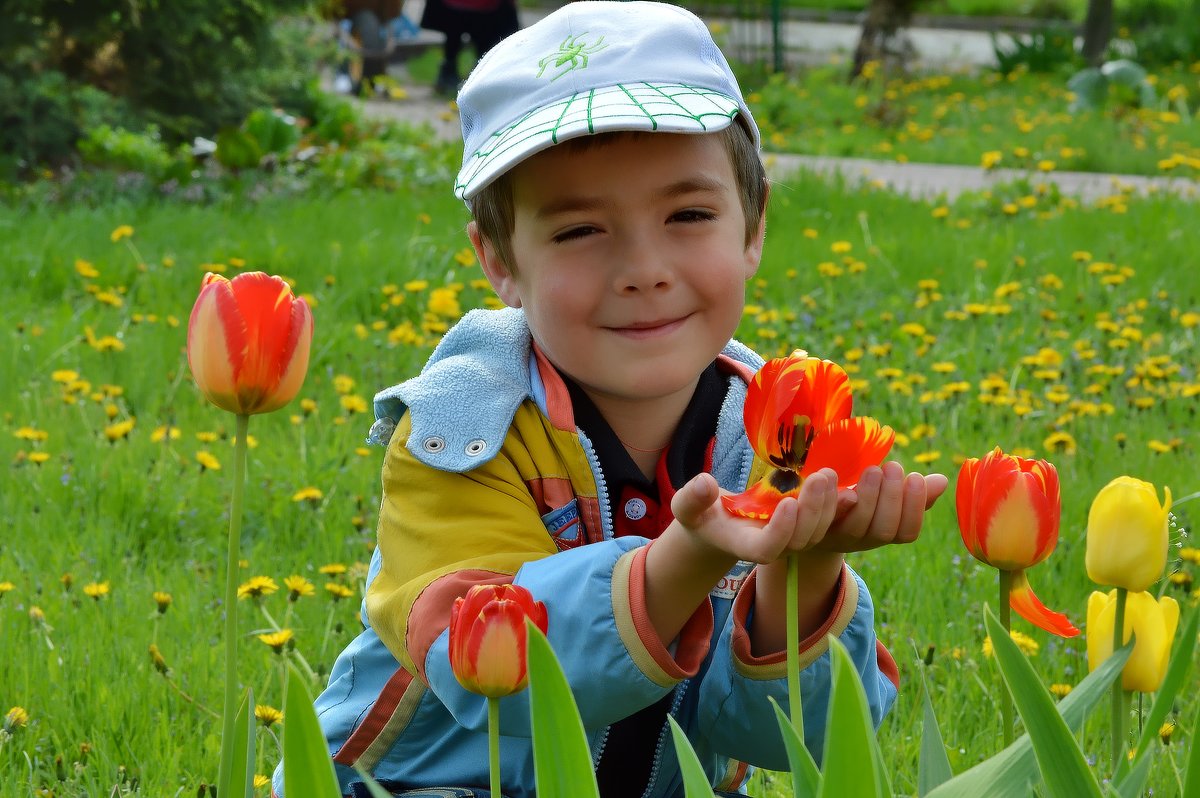 Мальчик и весна - Olcen - Ольга Лён