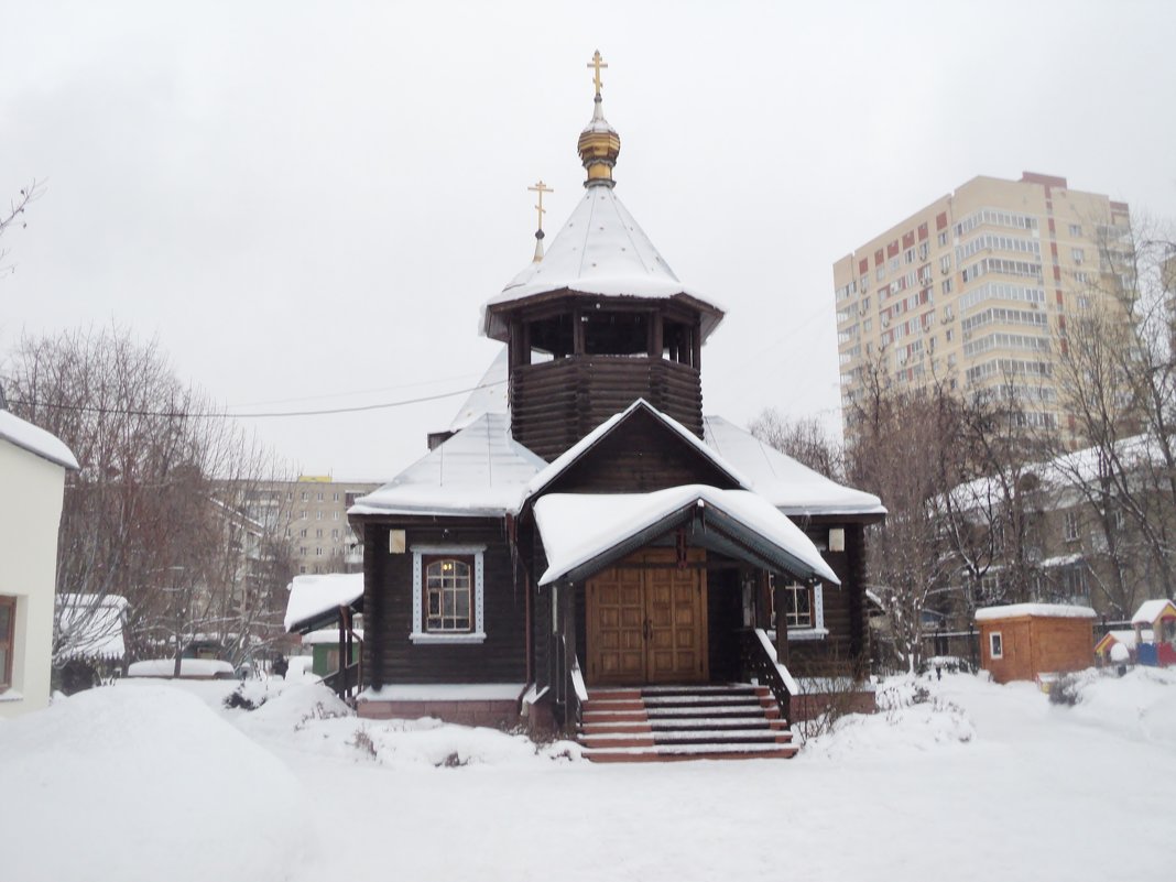 Храм Святого Иннокентия Митрополита Московского в городе Люберцы, посёлок Калинина - Ольга Кривых