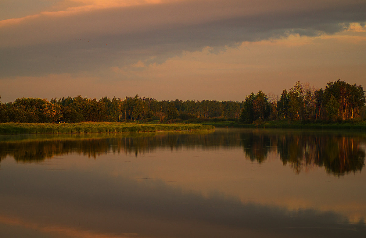 Рассвет на Карасевом озере - Оксана Галлямова