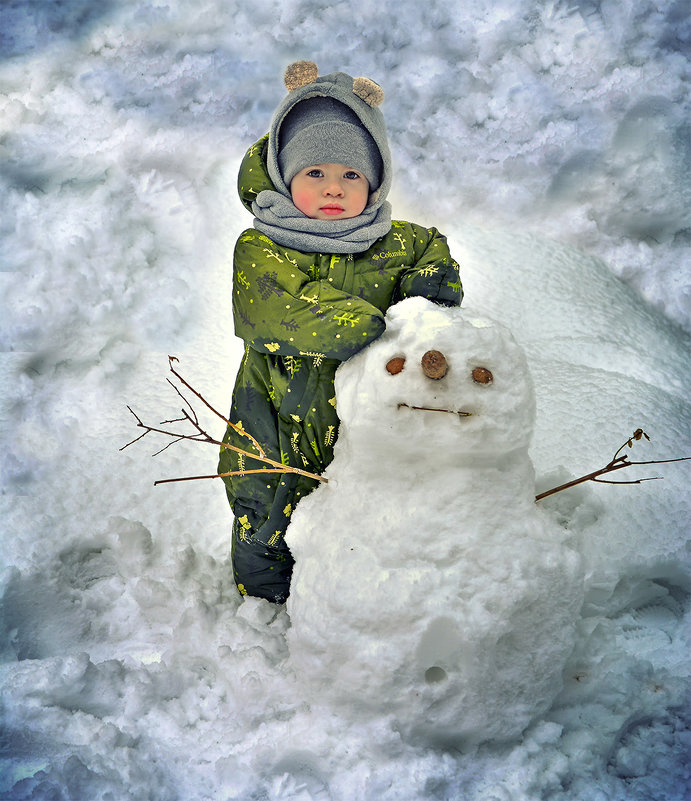 Это мой снеговик... - Александр Бойко