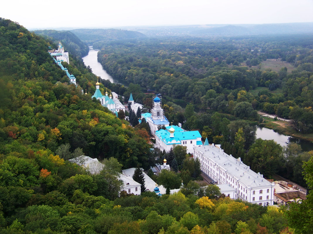 Святогорская Лавра Украина лето