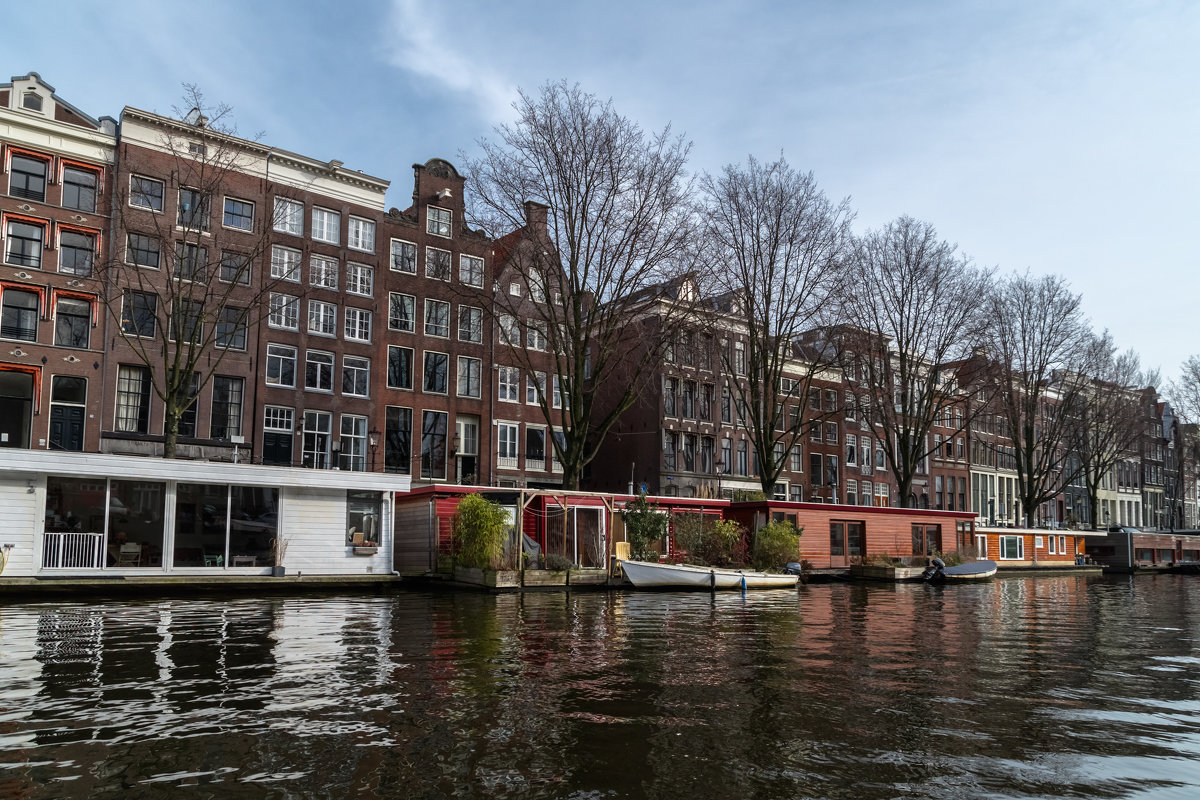 Дома на воде в Амстердаме - Witalij Loewin