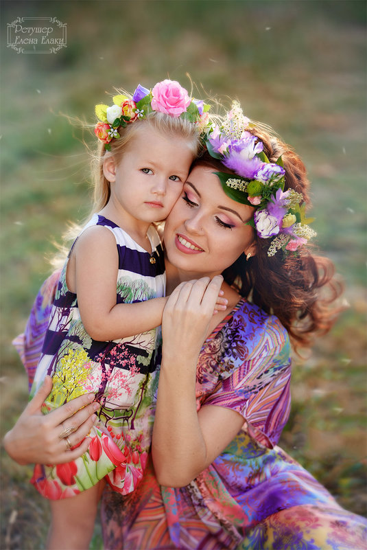мама и дочь - Елена Елизарова