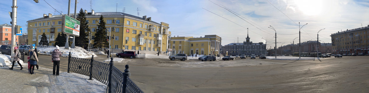 Панорама города Барнаул - Сергей Черепанов