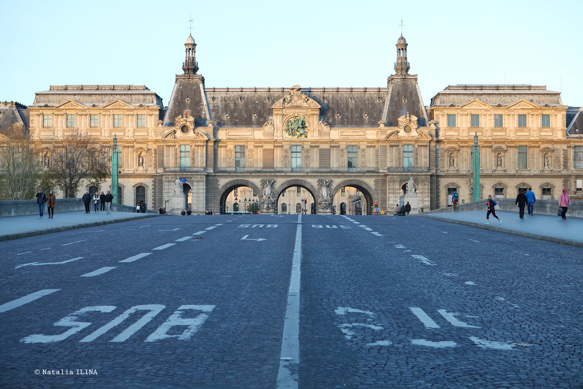 Дорога к Лувру - Фотограф в Париже, Франции Наталья Ильина