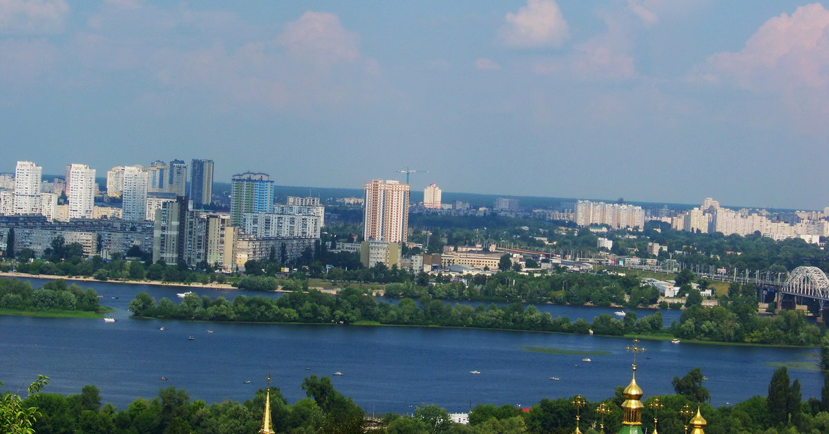 Панорама Киева. - Любовь К.