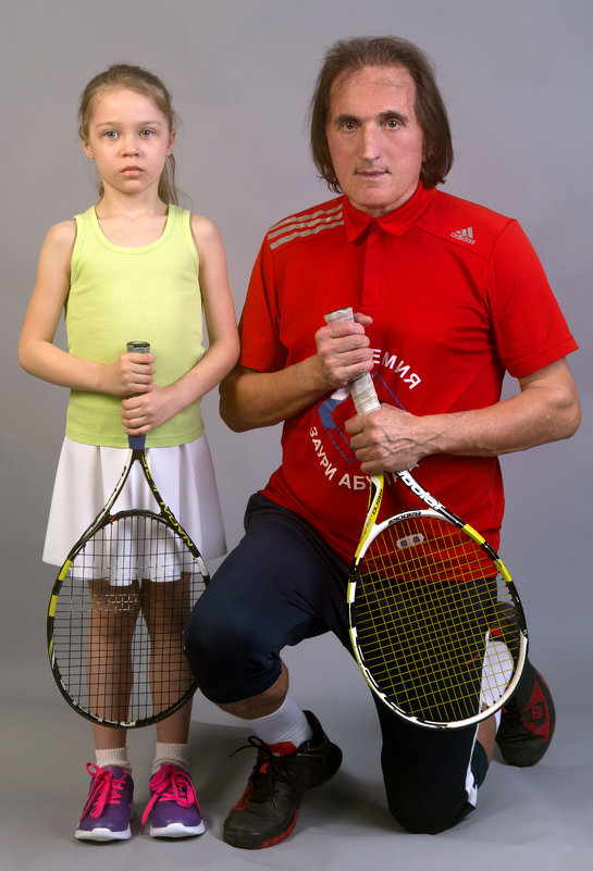 Детский теннис и мода! Заури Абуладзе - Заури Абуладзе