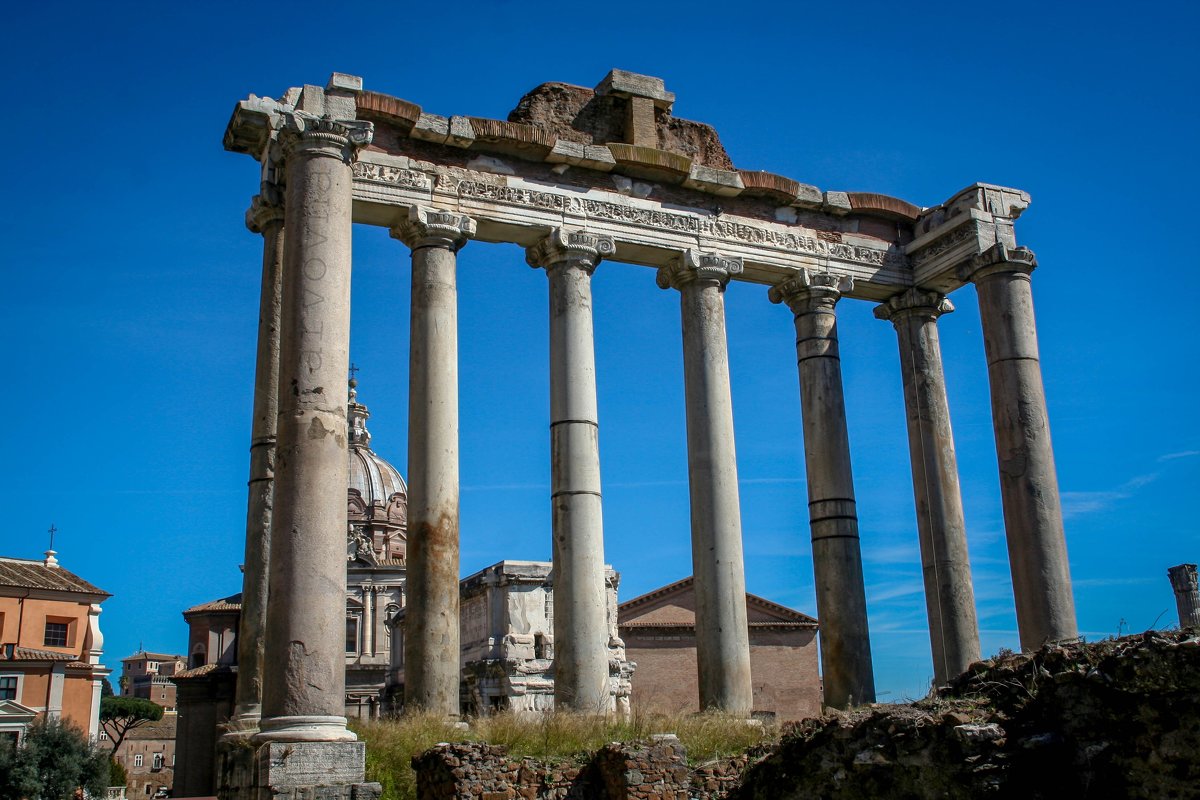 Храм Сатурна на Римском Форуме - Елена Митряйкина