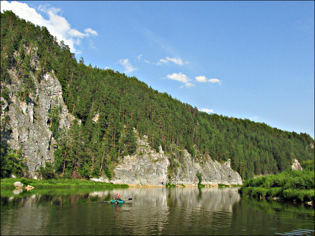Летом на реке - Leonid Rutov