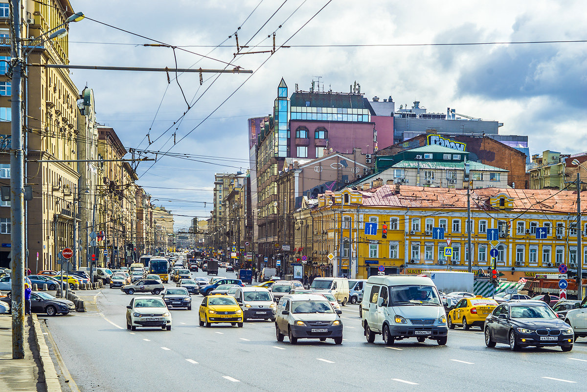 Москва, Тверская улица. - Игорь Герман