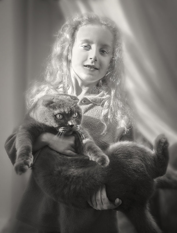 Сказочная Алиса и кот Бегемот - Лидия Цапко