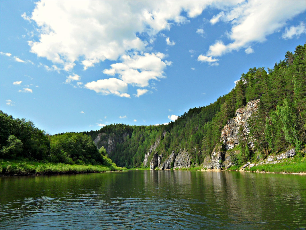 Река Чусовая на Урале - Leonid Rutov