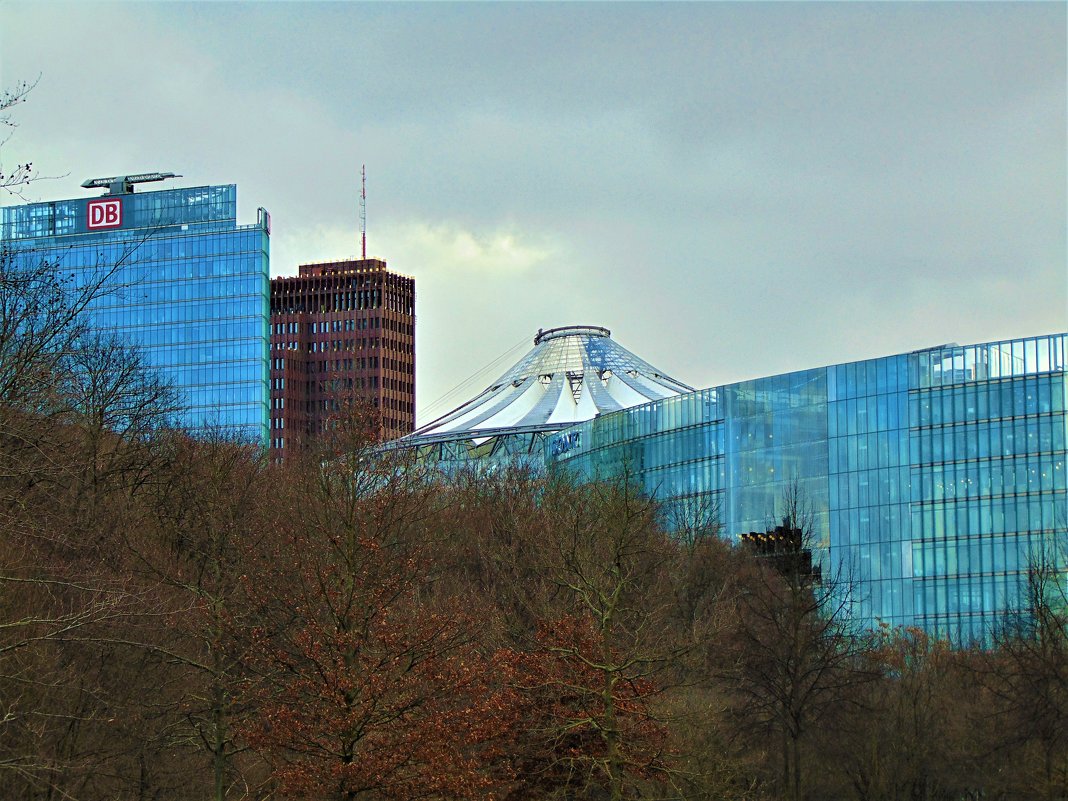 Перспектива высотных зданий и Сони-центра в Берлине - spm62 Baiakhcheva Svetlana