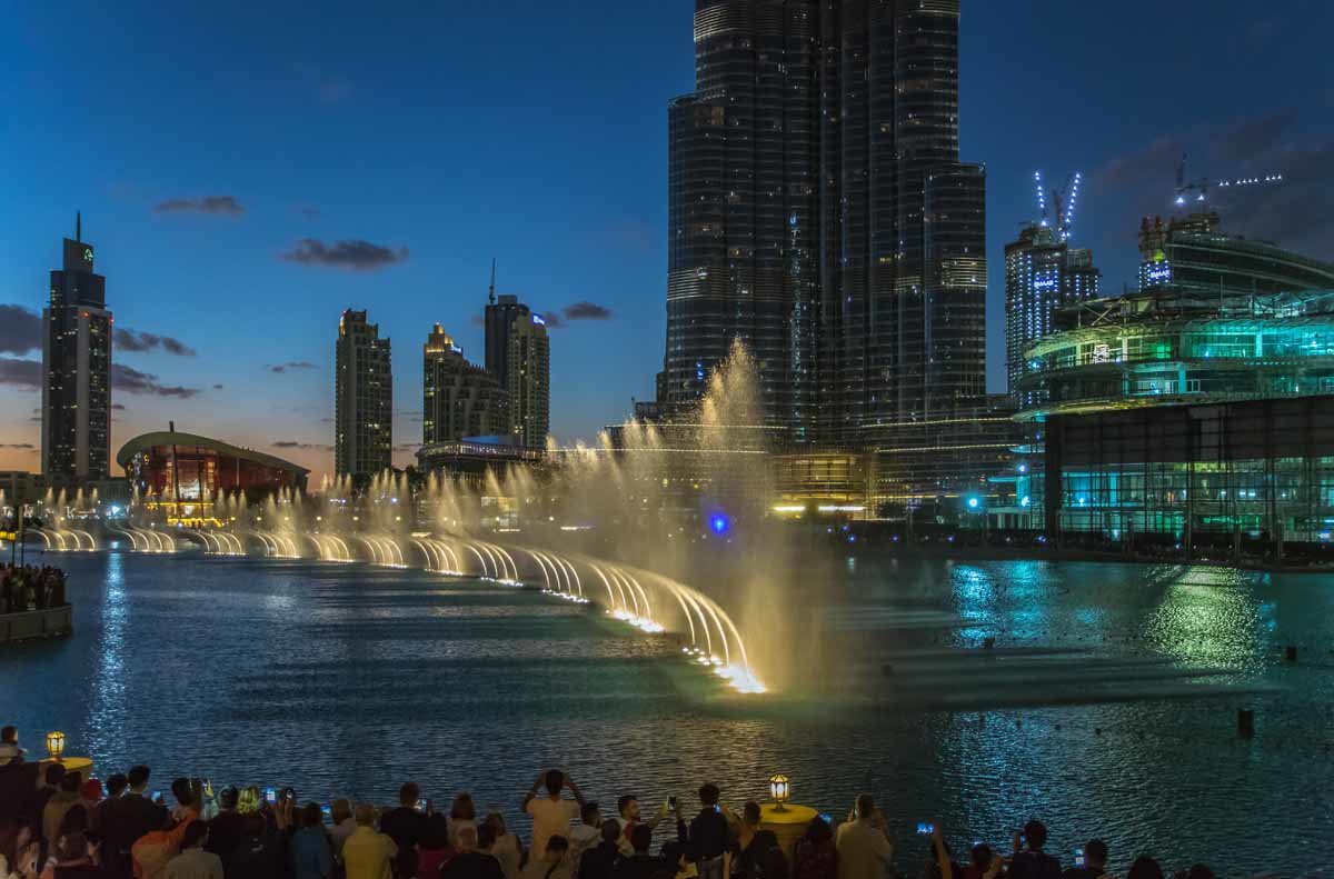 Танцующий фонтан в Дубае - Марат Рысбеков