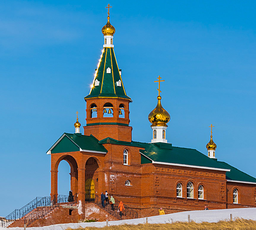 Храм блаженной Варвары Скворчихинской - Любовь Потеряхина