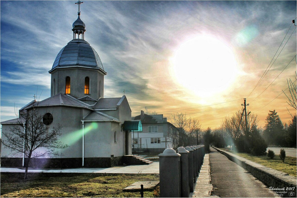 Церквушка в Антоновке - Александр Довгий