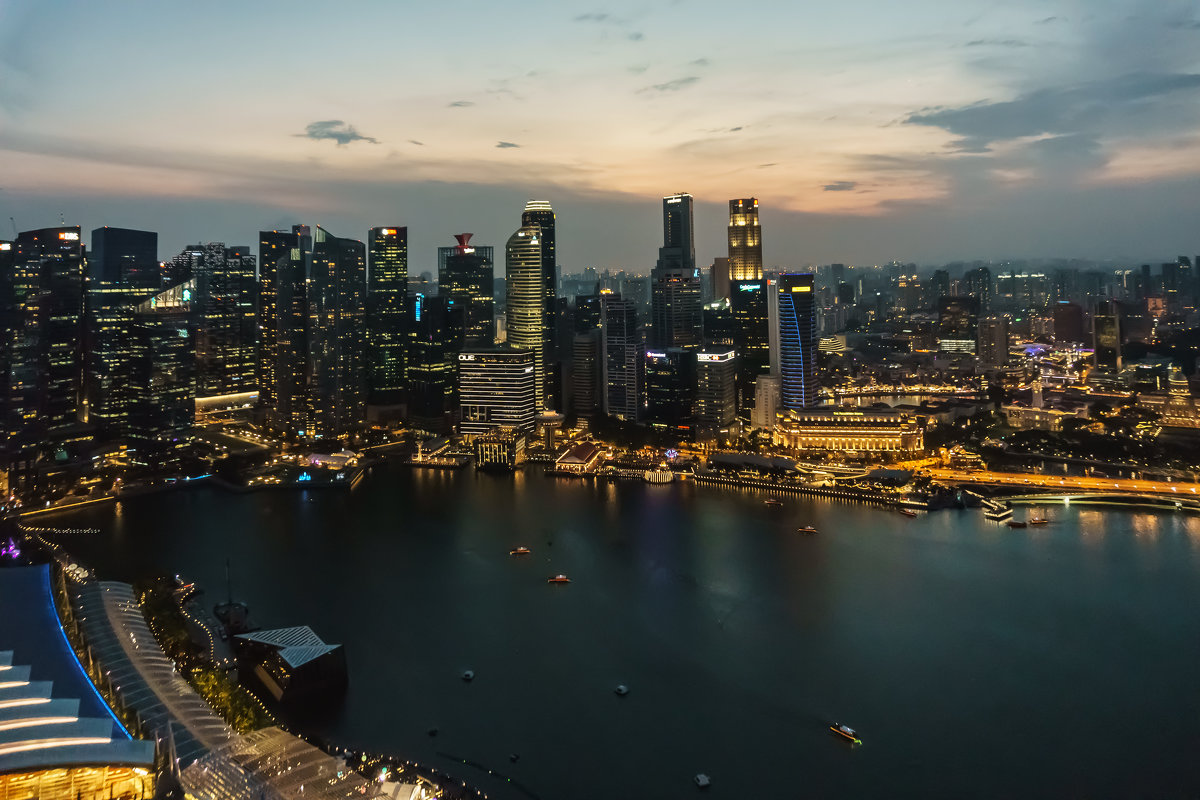 Грациозные высотки Сингапура - Марина Маркевич