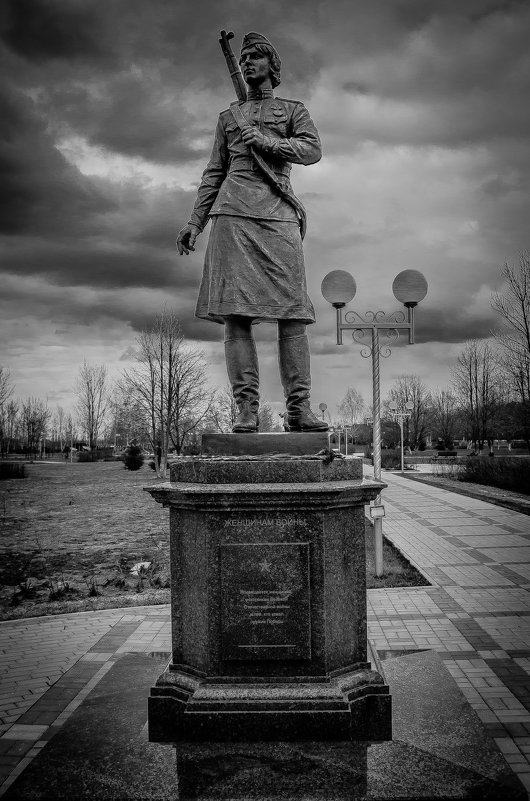 памятник "Женщинам войны" - олеся тронько