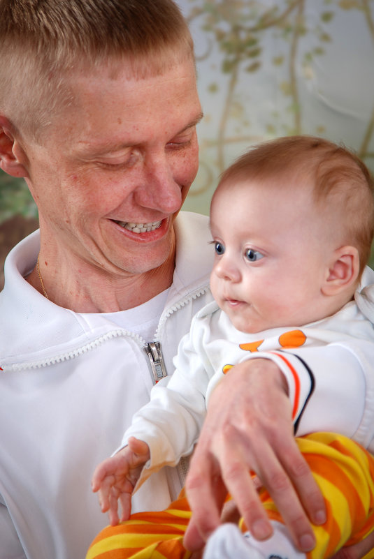 Папа с сыном - Фотограф Наталья Рудич Новацкая