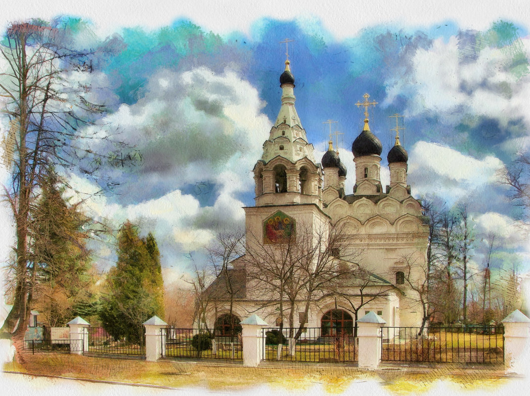 Сергиевский храм Комягино