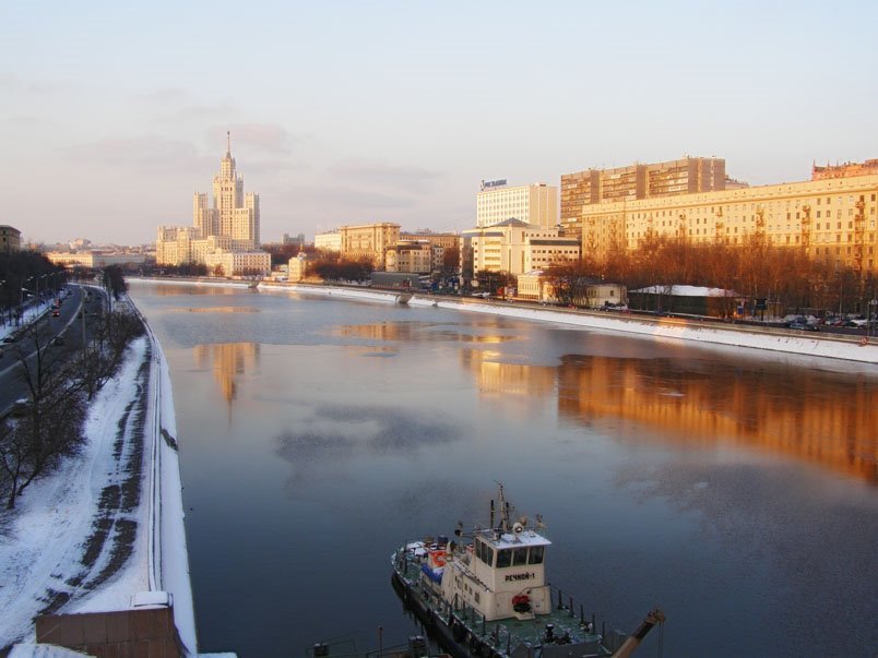 вид с Большого Краснохолмского моста - Анна Воробьева