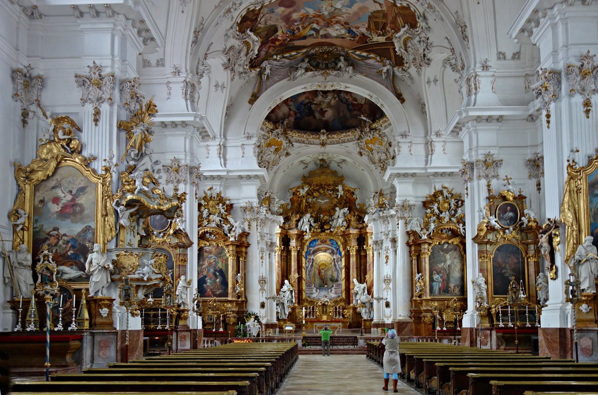 Marienmünster Dießen - Церковь в Диесене, Бавария - Galina Dzubina