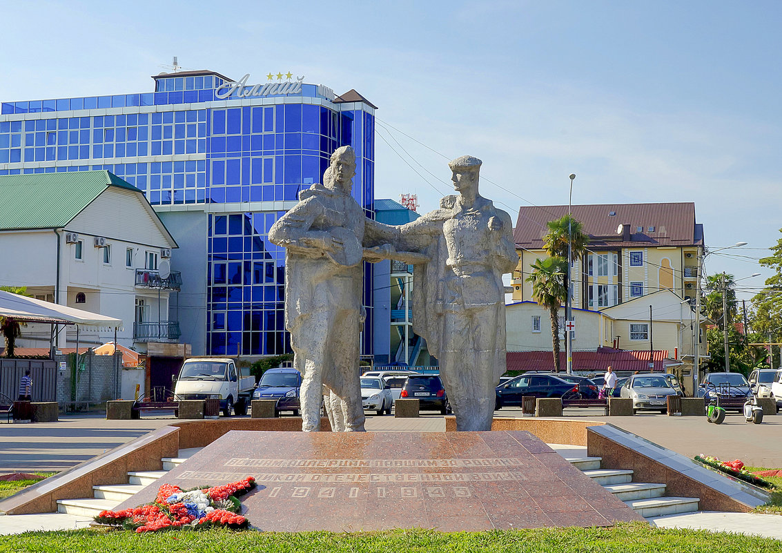 Памятник воинам-адлерцам, павшим в боях Великой Отечественной войны - Elena Izotova