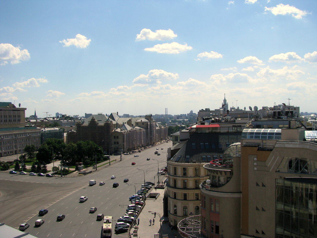 Панорама Москвы с ЦДМ. - Владимир Драгунский