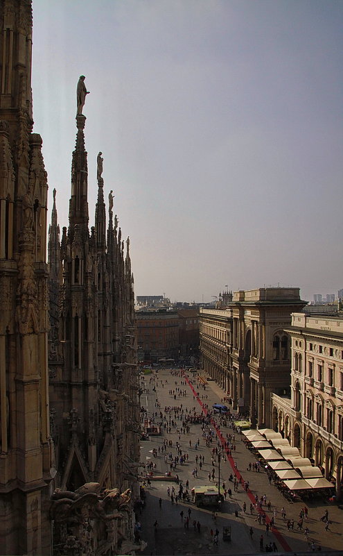 Piazza Duomo с высоты птичьего полета - M Marikfoto