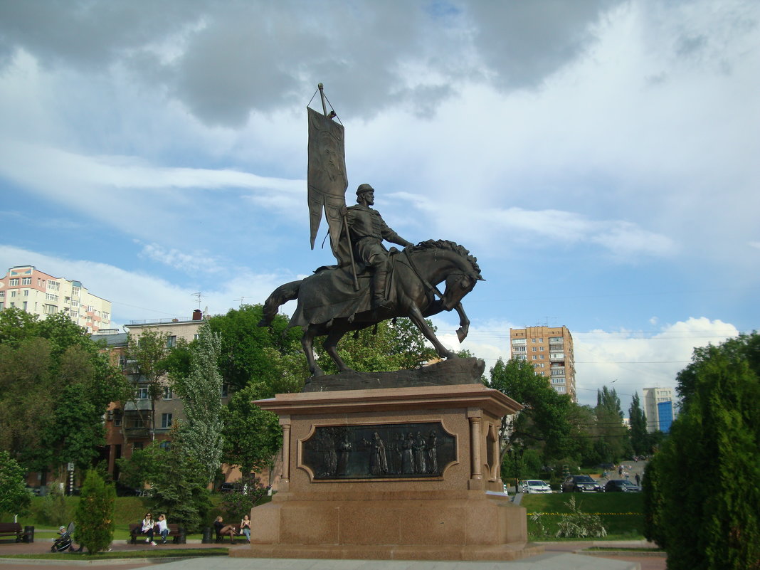 Памятник основателю города Самара князю Григорию Засекину - марина ковшова 