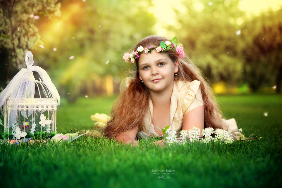 маленькая фея цветов - Фотохудожник Наталья Смирнова