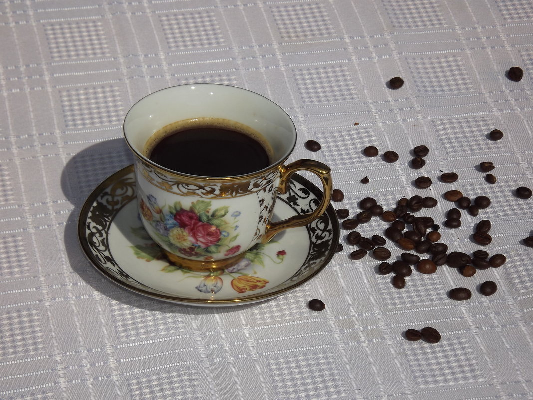 чашка кофе - Нина Андронова