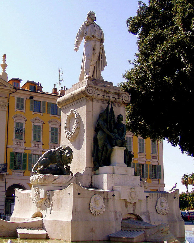 В Ницце памятник Гарибальди - Лара Амелина