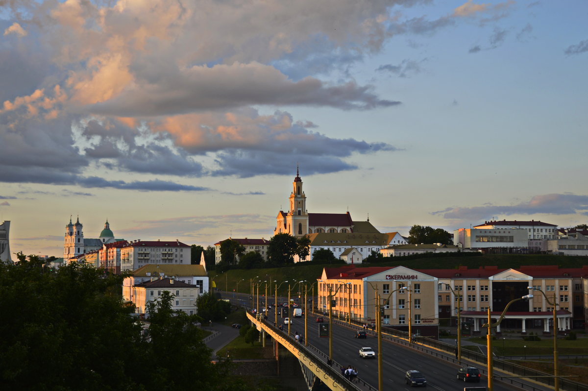 Июньский закат в Гродно - Мария 