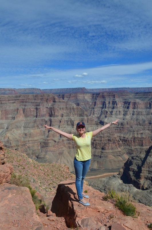 штат Аризона,Grand Canyon Skywalk (небесная тропа Большого Каньона) - Таня Фиалка