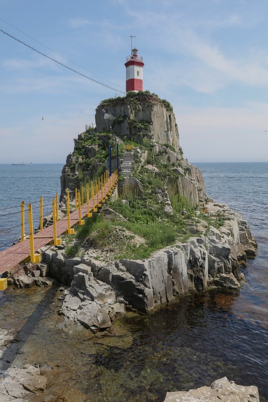 Басаргинский маяк во Владивостоке - Владимир Леликов