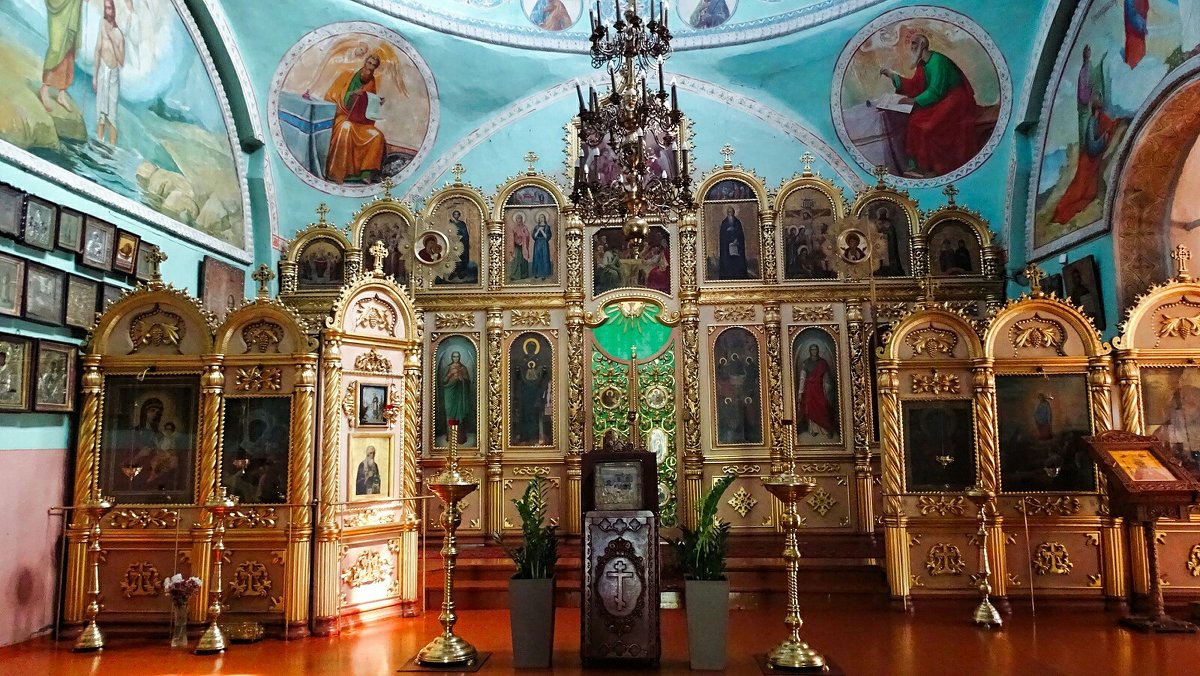 Иконостас Свято - Троицкой церкви - Милешкин Владимир Алексеевич 