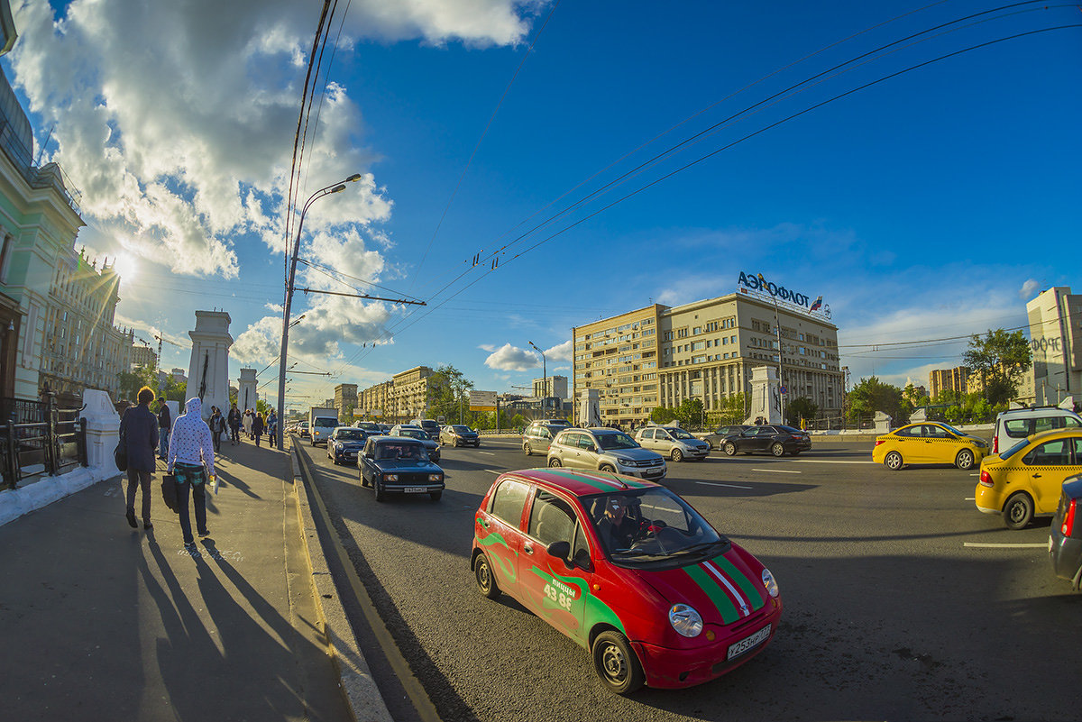 Москва, площадь Белорусского вокзала - Игорь Герман