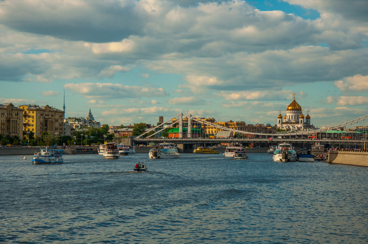 Прогулки по Москве. Крымский мост. - Alexander Petrukhin 